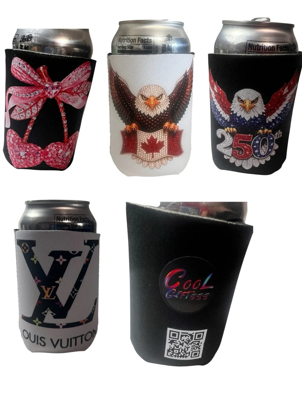 Pick 2 Customer appreciation gifts. Mouse pads, makeup bag, keychains, koozie